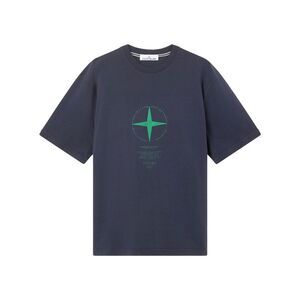 Stone Island Men `Light Compass` Print Regular Fit T-Shirt